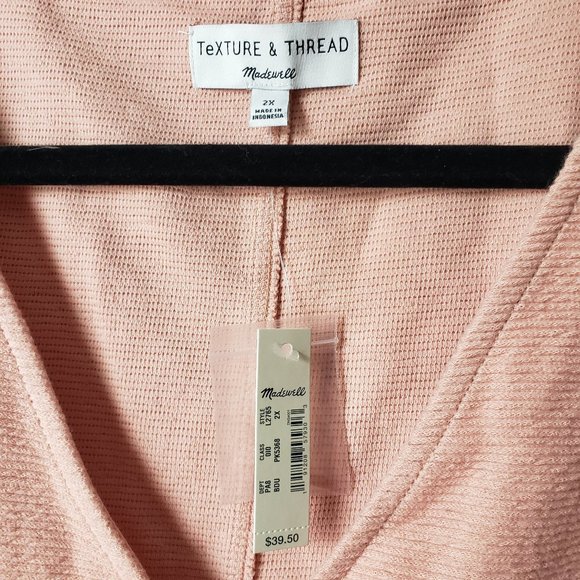 Madewell Texture & Thread Button-Front Tank Top - Picture 6 of 7